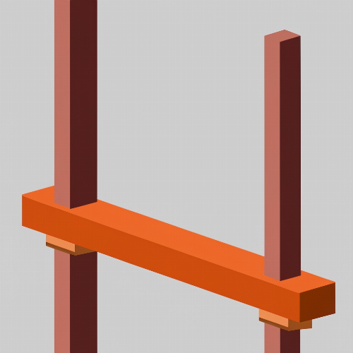 Wat is het verschil tussen een balk en een kolom in bouwtechniek?