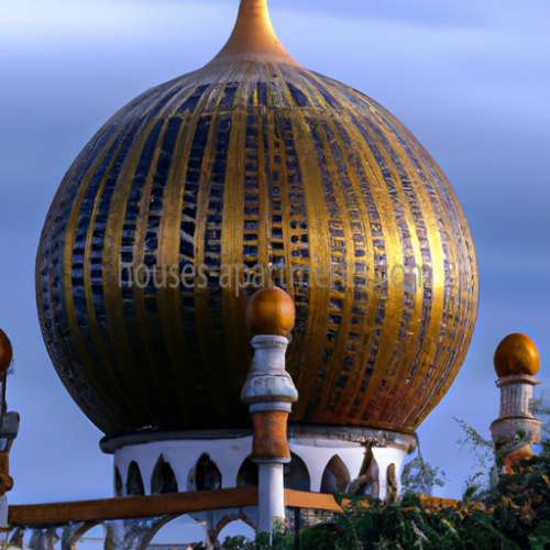 Qual é o significado da cúpula na arquitetura islâmica?