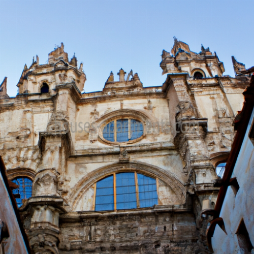 Qual é a diferença entre a arquitetura gótica e barroca na Espanha?